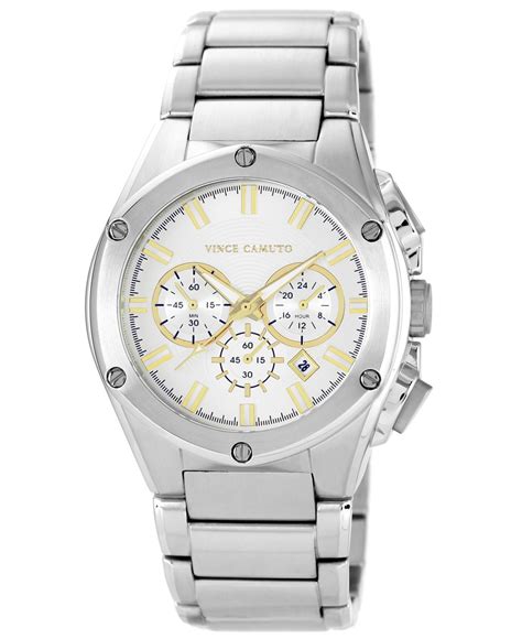 vince camuto watches mens|vince camuto stainless steel watch.